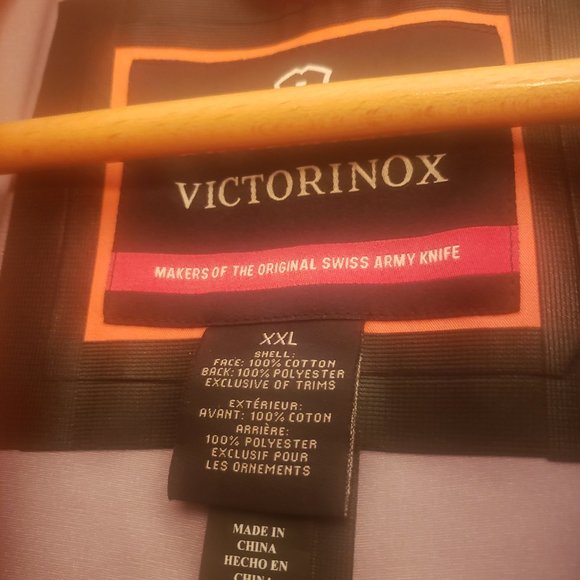 VICTORINOX ORANGE RAINCOAT SIZE XXL - Picture 5 of 5